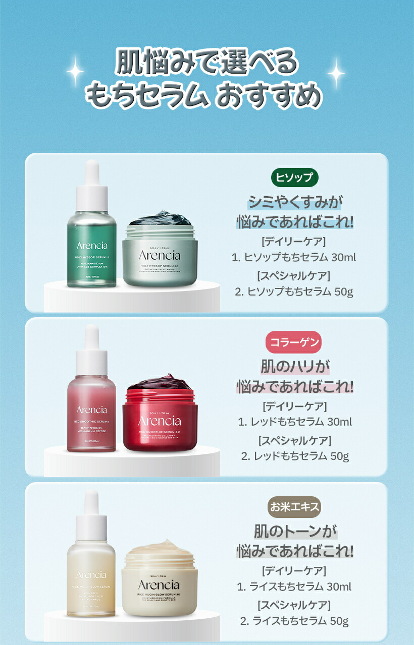 楽天市場】【公式正品】送料無料 選べるもちセラム ジャータイプ50g