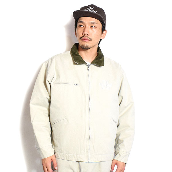 HIDE AND SEEK ハイドアンドシーク Ox Work Zip Jacket (Washed)