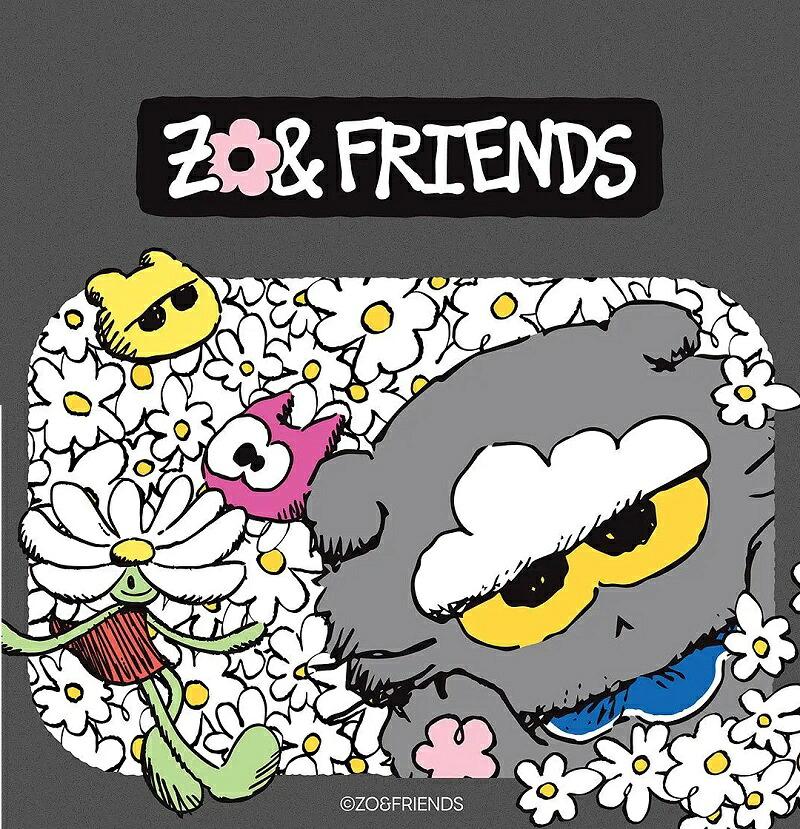 楽天市場】☆正規品☆ [Zo&Friends] Zoa Medium Plush Grey [G-DRAGON
