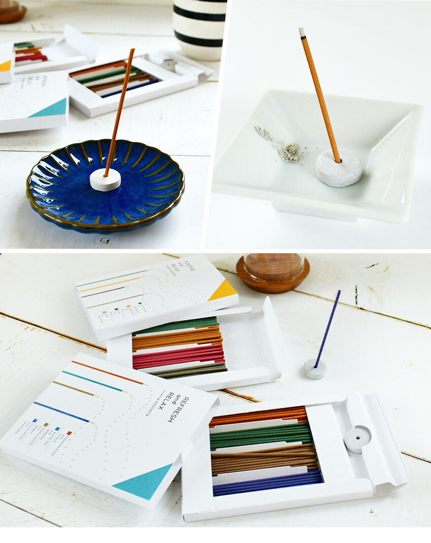 楽天市場】日本製 お香 香る線香 アソート 線香立て付き 80本 カメヤマ