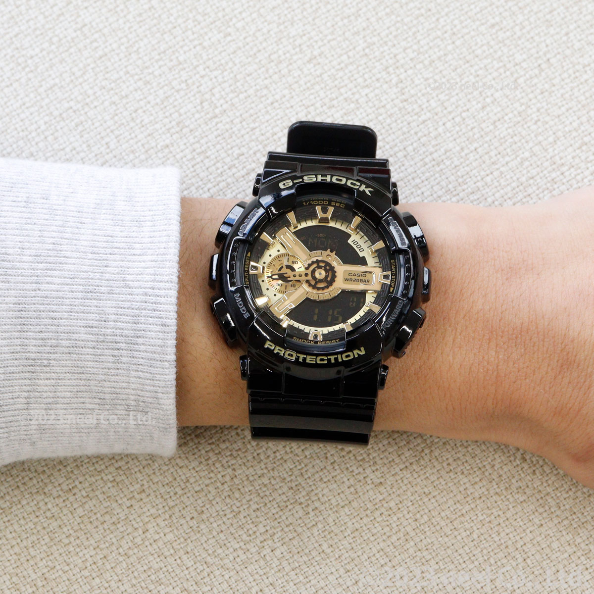 G-SHOCK カシオ Gショック 限定モデル アナデジ ブラック×ゴールド