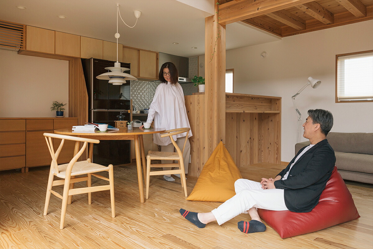 楽天市場】【公式】 ビーズクッション 「座・気まま」ツムギクロス生地