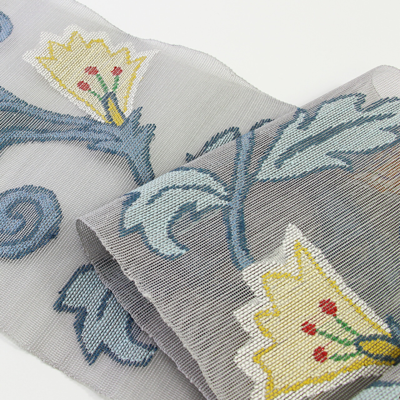 楽天市場】着物 帯 帯屋 捨松謹製 盛夏用 八寸名古屋帯 フレンチつる花