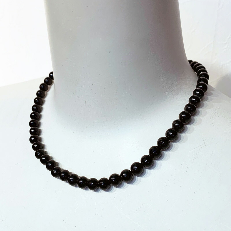 黒珊瑚ネックレス＆イヤリングセット（wb5064） 数珠・念珠 フォーマル