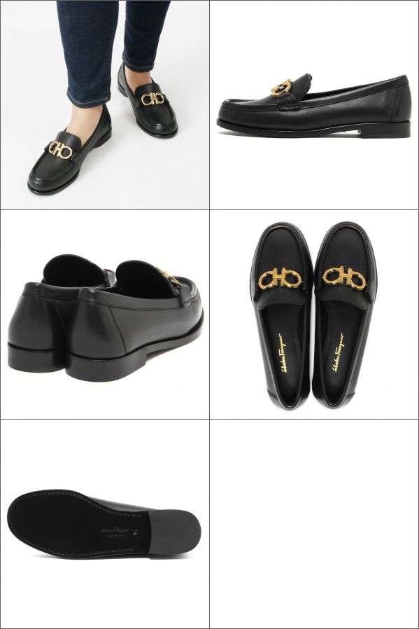 楽天市場】フェラガモ ローファー/モカシン/革靴 シューズ レディース