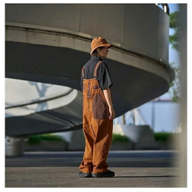 楽天市場】2way オーバーオール サロペット メンズ レディース 配色