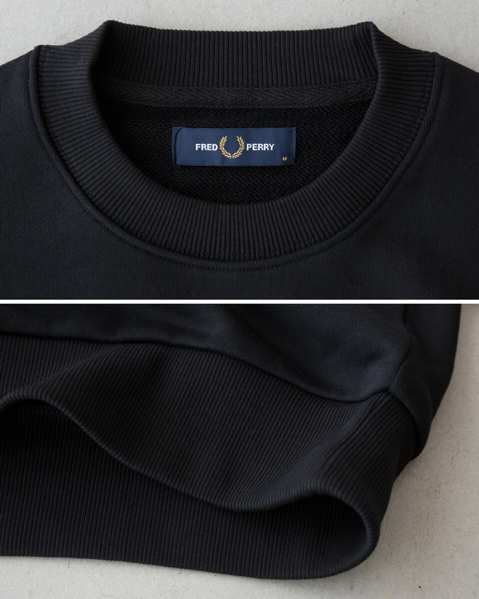 フレッドペリー FRED PERRY クルーネック スウェットシャツ M7535