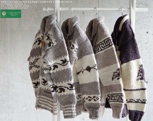 カナダ製　カナディアンセーターカンパニー　カウチンセーター　ニット カウチンセーター｜カナディアンセーター カンパニー（Canadian