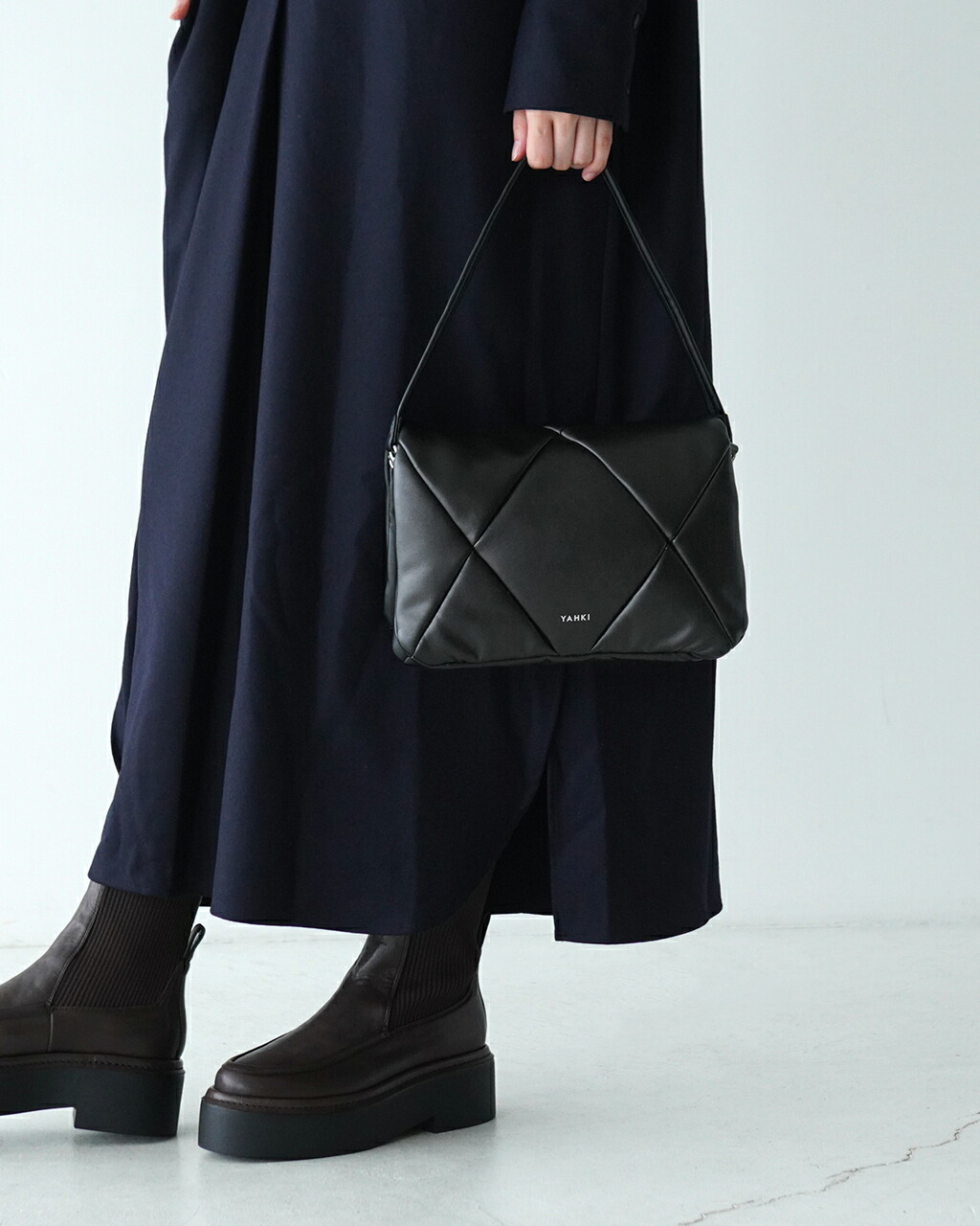 楽天市場】ヤーキ YAHKI アーガイル柄 クロス ボディ バッグ CROSS