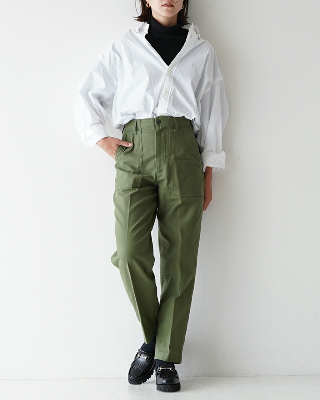 楽天市場】シンゾーン THE SHINZONE BAKER PANTS ハイウエスト