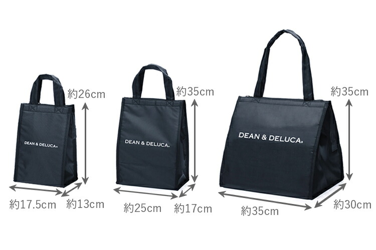 楽天市場】ディーンアンドデルーカ クーラーバッグ ブラック Lサイズ
