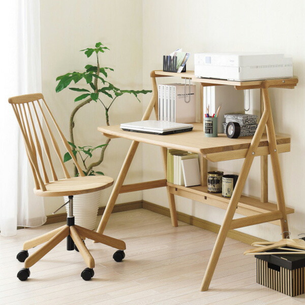 楽天市場】カリモク家具KarimokuウィンザーデスクチェアXF4001【P10