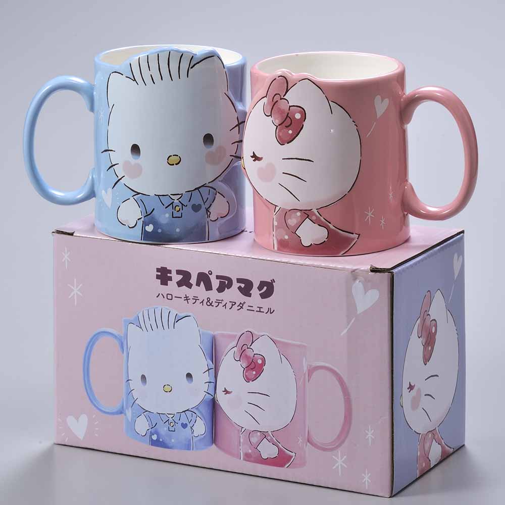 激レア】 ハートトレイ付きスタンド・キティ＆ダニエルウエディング