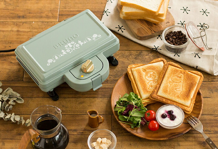 インテリアショップe-goods / BRUNO ムーミン ホットサンドメーカー
