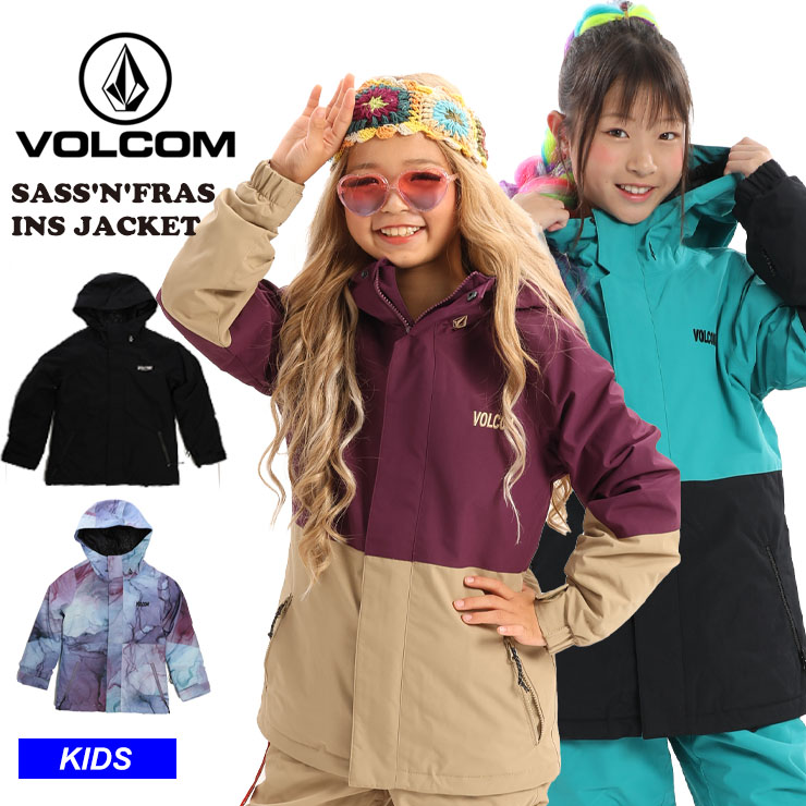 23-24 VOLCOM ボルコム SASS'N'FRAS INS JACKET スノーボード 雪遊び