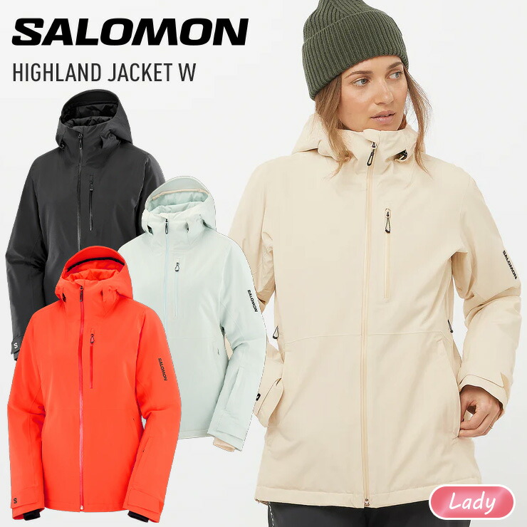 24-25 SALOMON サロモン HIGHLAND JACKET W ハイランド ジャケット