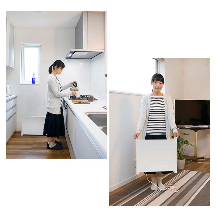 作動確認済•美品】北海道の本格電気ヒーターi-coro i-500WH 作動確認済