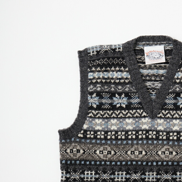 楽天市場】JAMIESON'S (ジャミーソンズ) AOFI VEE NECK SLIPOVER