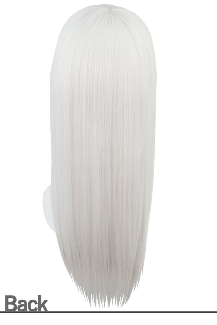 NEW】コスプレウィッグ（ライトロング）【サンドホワイト(OW-063)】