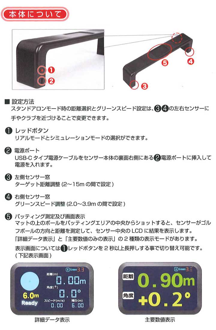 楽天市場】GPROゴルフ ゼロパット スマートパッティング練習機器