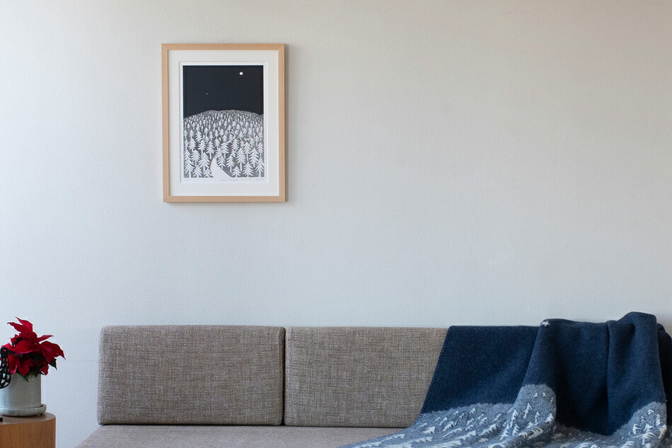 数量限定】2026 皆川明 アートコレクション ポスター「ハウス イン ザ