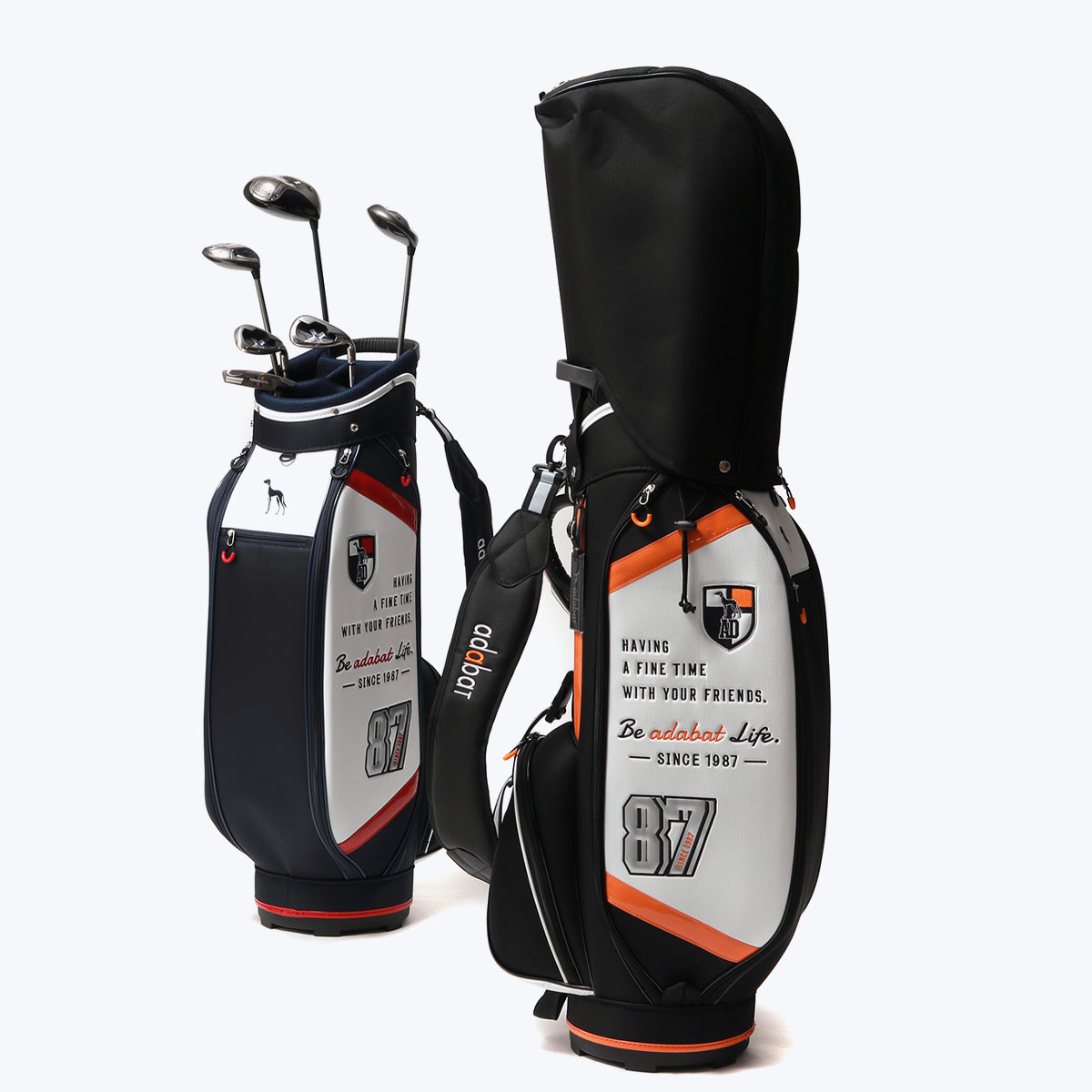 楽天市場】【最大37倍 2/25限定】 アダバット キャディバッグ adabat