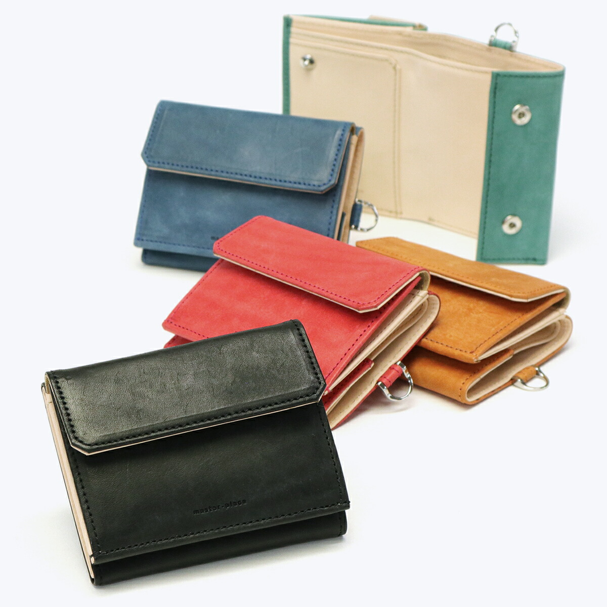 楽天市場】ノベルティ付 【正規取扱店】 マスターピース 三つ折り財布