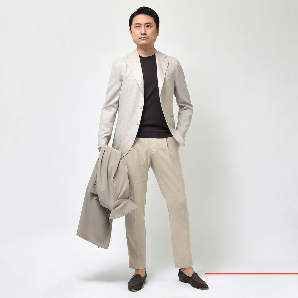 2022春夏新作】BOGLIOLI（ボリオリ）DOVERドーヴァー ウールホップ