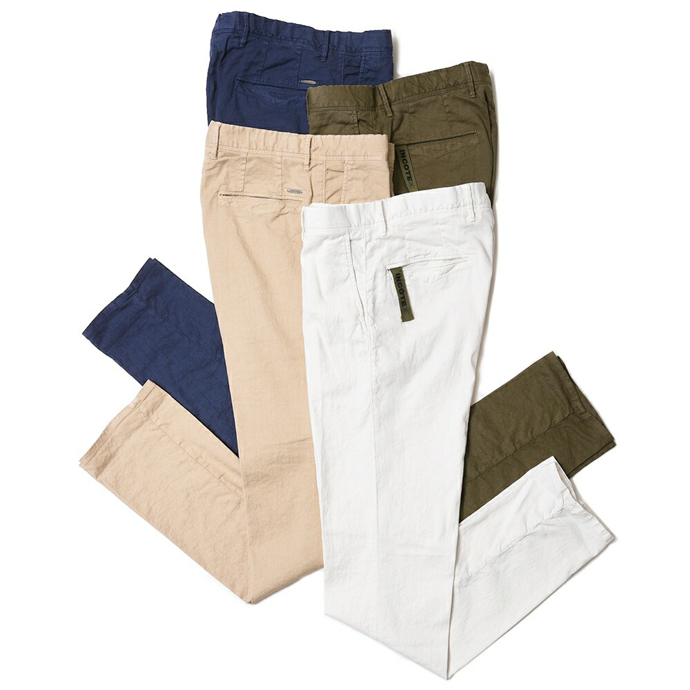 INCOTEX SLACKS（インコテックススラックス）SLIM FIT ガーメントダイ
