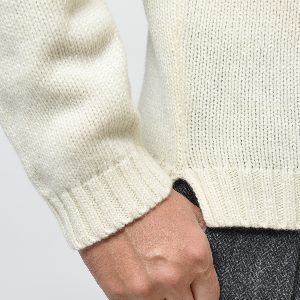 nomiamo（ノミアモ）ミドルゲージエコカシミアクルーネックニット SP03