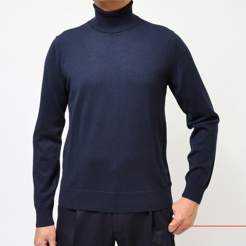 ZANONE（ザノーネ）12ゲージカシミアタートルネックニット DV/SLIM FIT