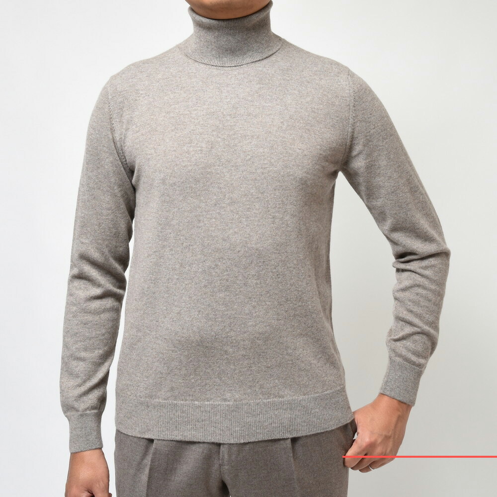 ZANONE（ザノーネ）12ゲージカシミアタートルネックニット DV/SLIM FIT