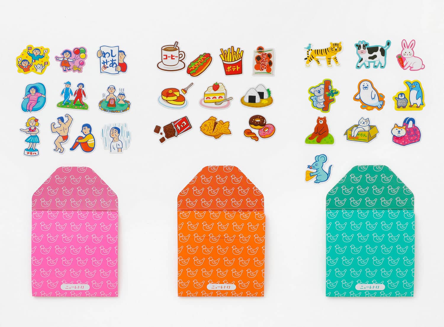 ニューレトロ | フレークシール | HIGHTIDE（ハイタイド）公式サイト