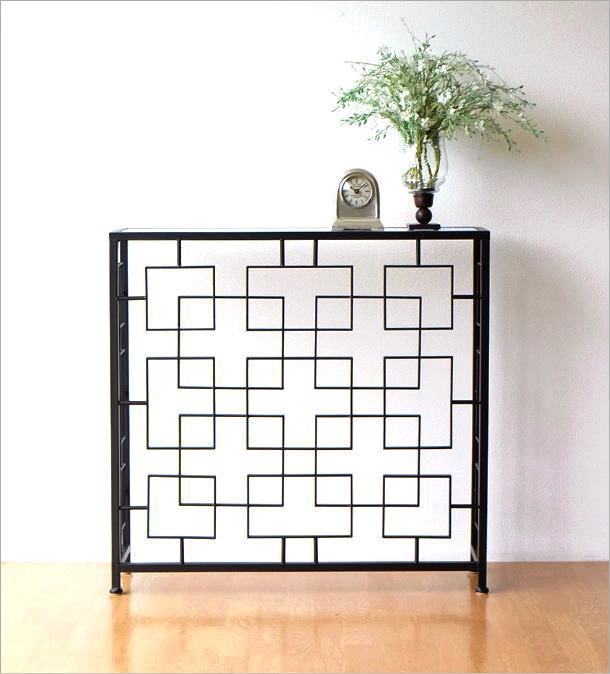 楽天市場】コンソールテーブル 玄関 スリム 大理石 アンティーク