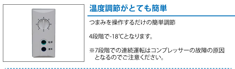 TBSF-60-RH 【テンポスオリジナル】 冷凍ストッカー スライドタイプ
