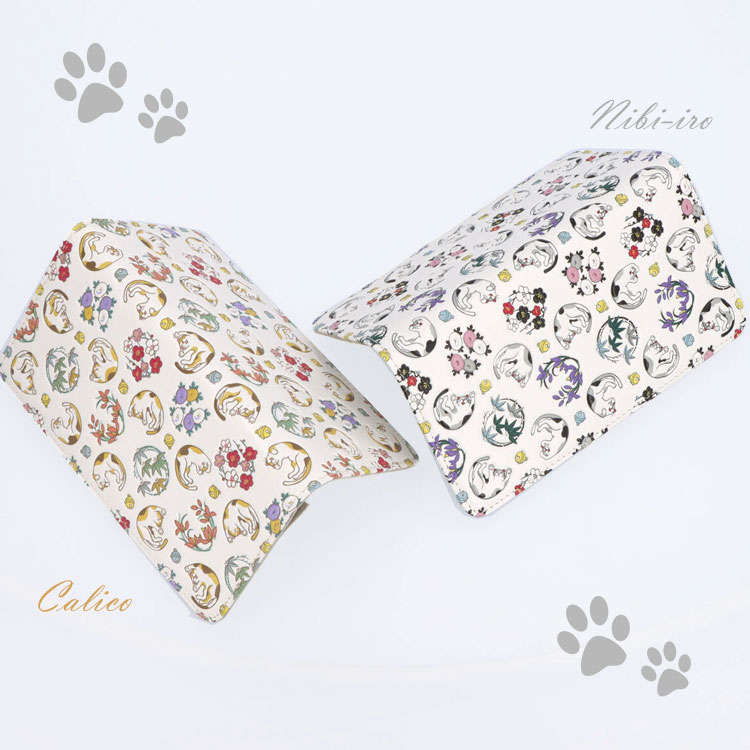 浅草文庫 ラージサイズ スマホケース 猫 スマートフォン ケース