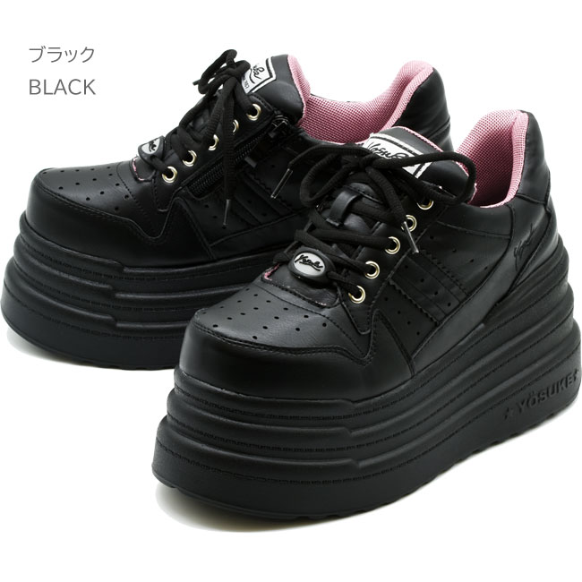 わんにゃんぷー ヨースケミュール 希少 BLACK 厚底 YOSUKE（ヨースケ