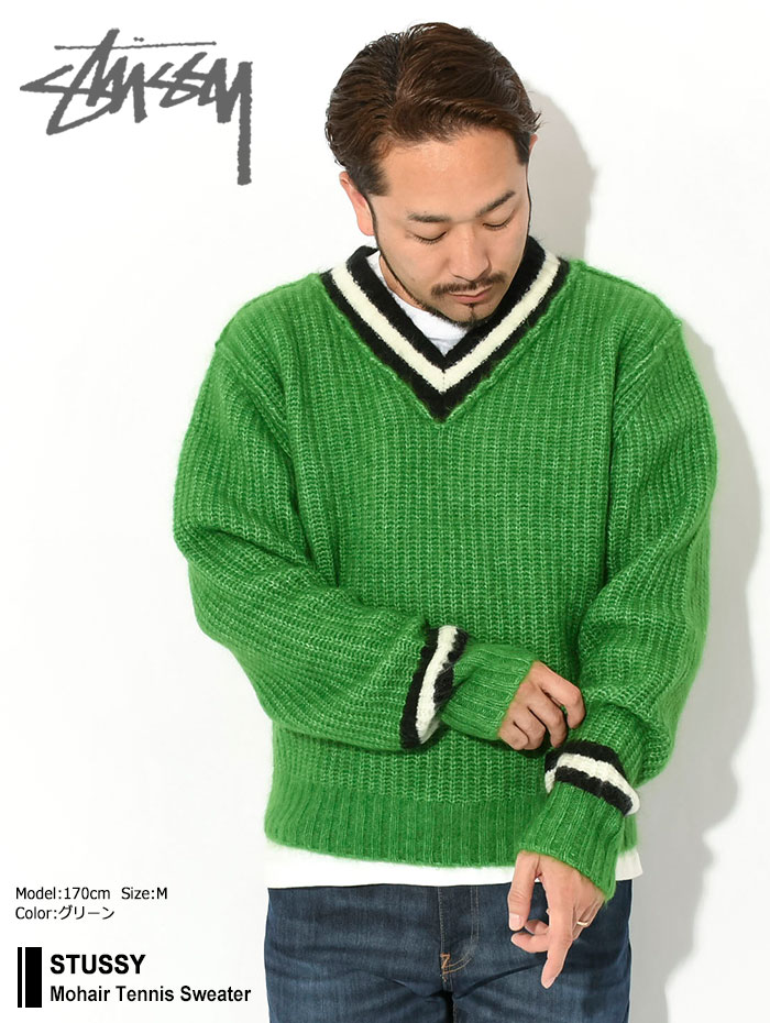 楽天市場】ステューシー STUSSY セーター メンズ Mohair Tennis