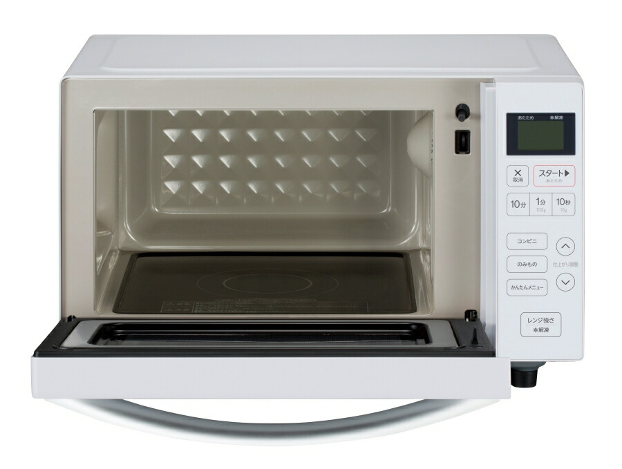 電子レンジ フラット 18L 単機能 ヘルツフリー 東日本 西日本 フラット