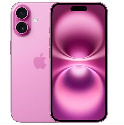 楽天市場】「新品」SIMフリー iPhone 16 256GB [ピンク] MYDY3J/A