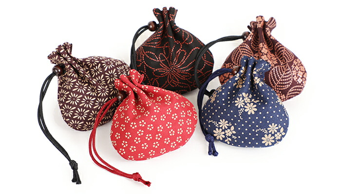 【新品未使用】【匿名配送】印傳　巾着 楽天市場】卒業祝い 春財布 印傳屋 印伝 印傳 INDEN-YA 巾着 袋 信玄袋