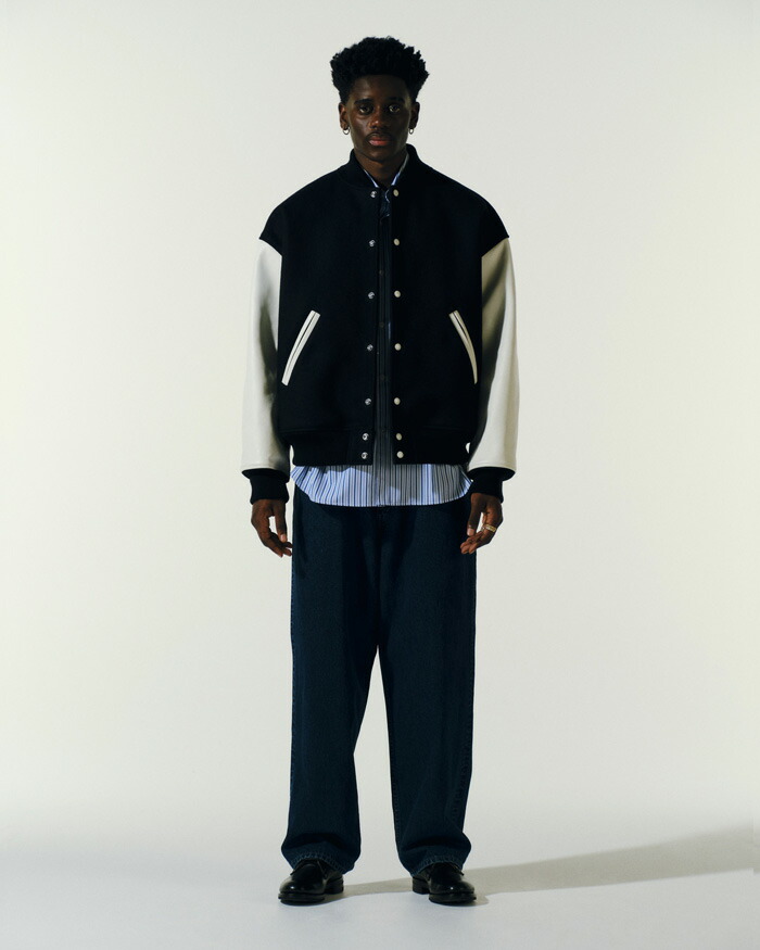 COOTIE(クーティー)Wool Melton Error Fit Stadium Jacket