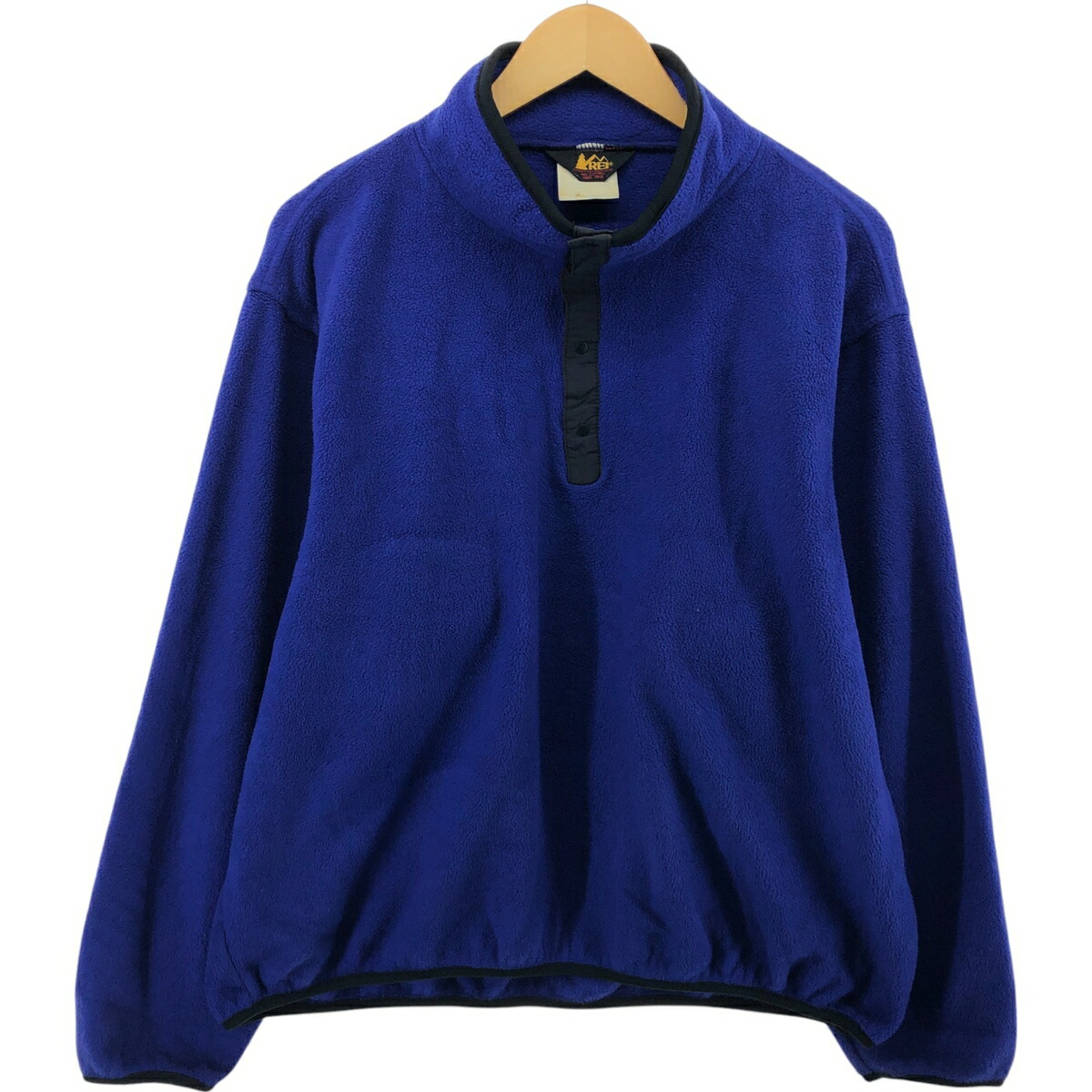 古着 90年代 アールイーアイ REI ハーフスナップ フリースプルオーバー