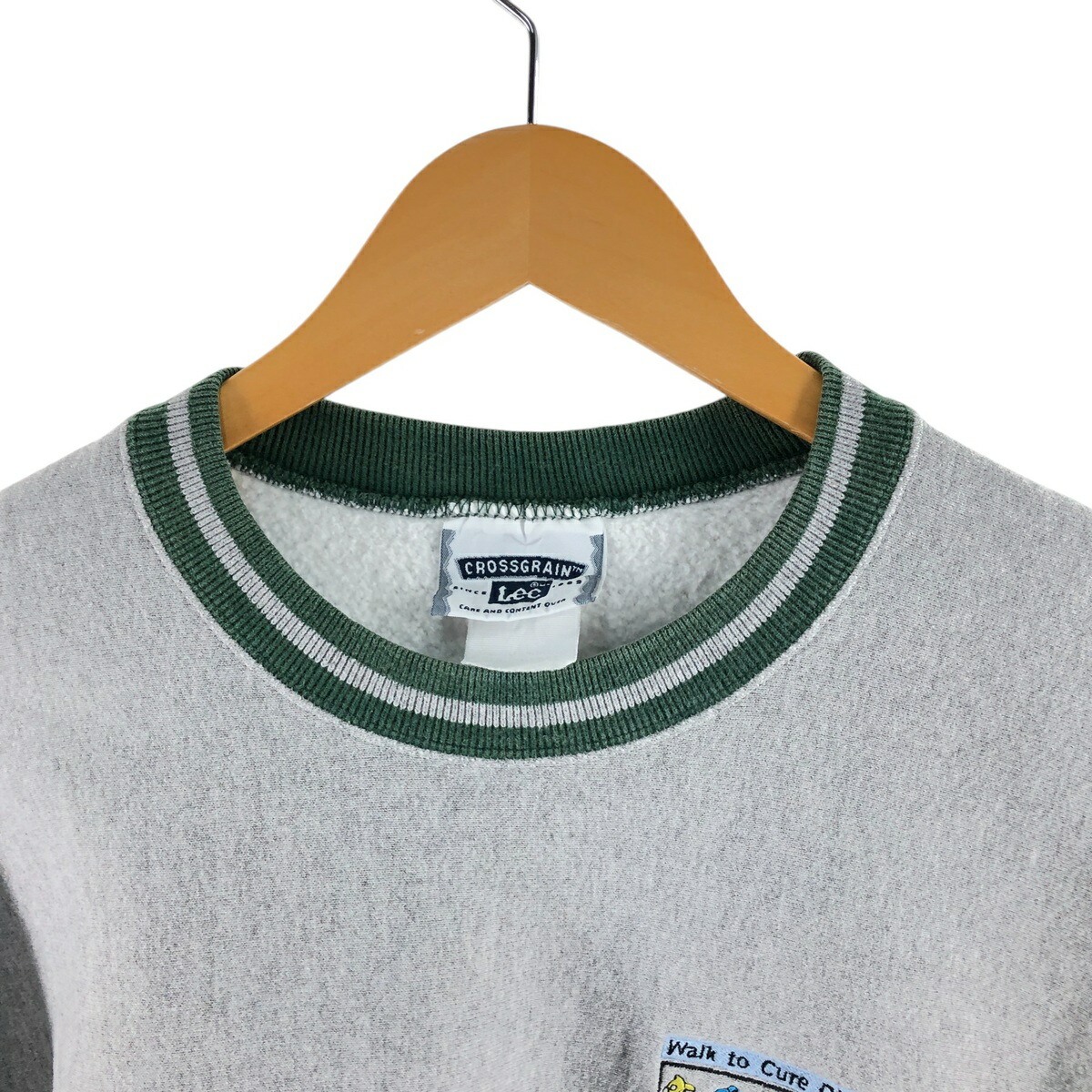 古着 90～00年代 リー Lee CROSS GRAIN スウェットシャツ トレーナー