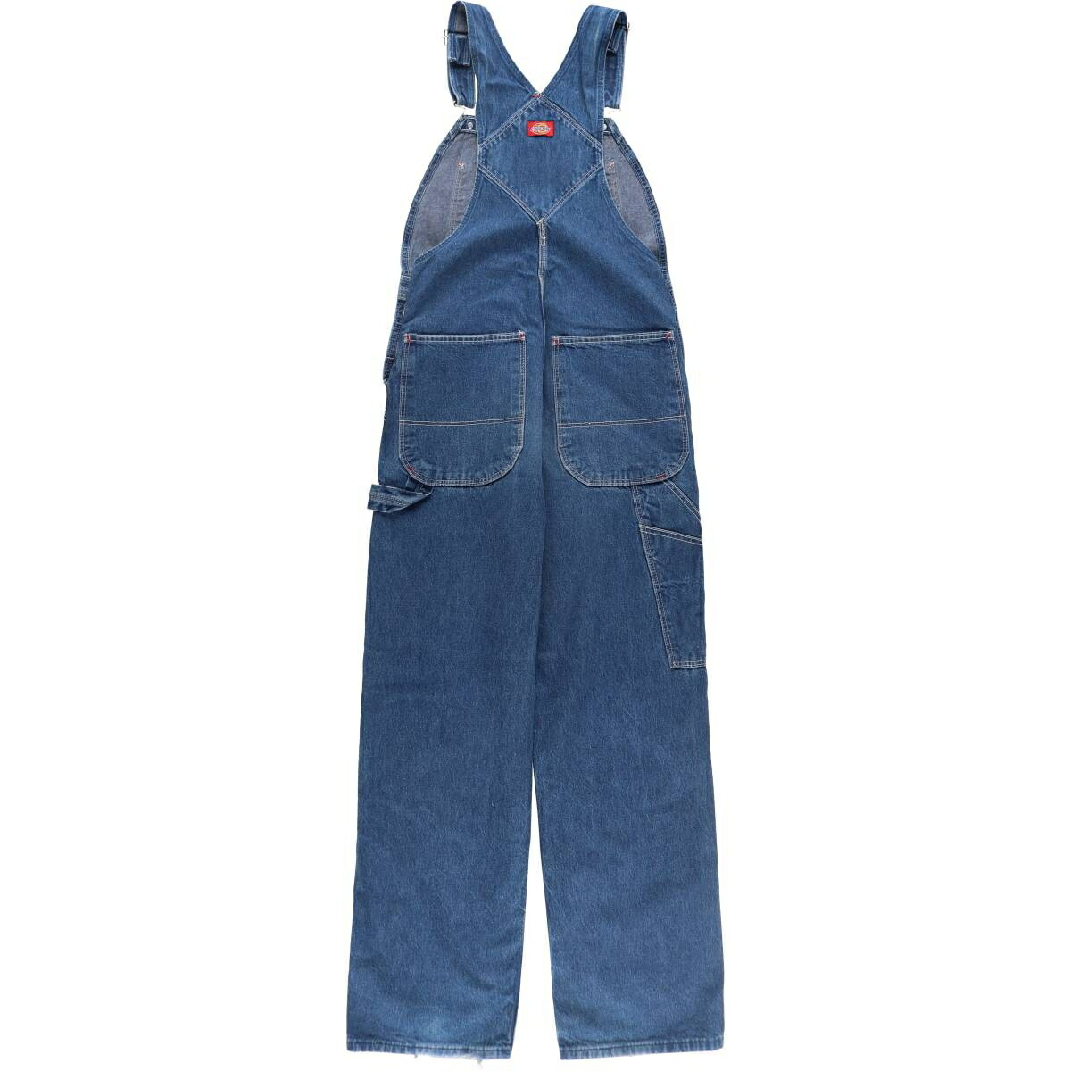 古着 90年代 ディッキーズ Dickies デニムオーバーオール USA製 メンズ