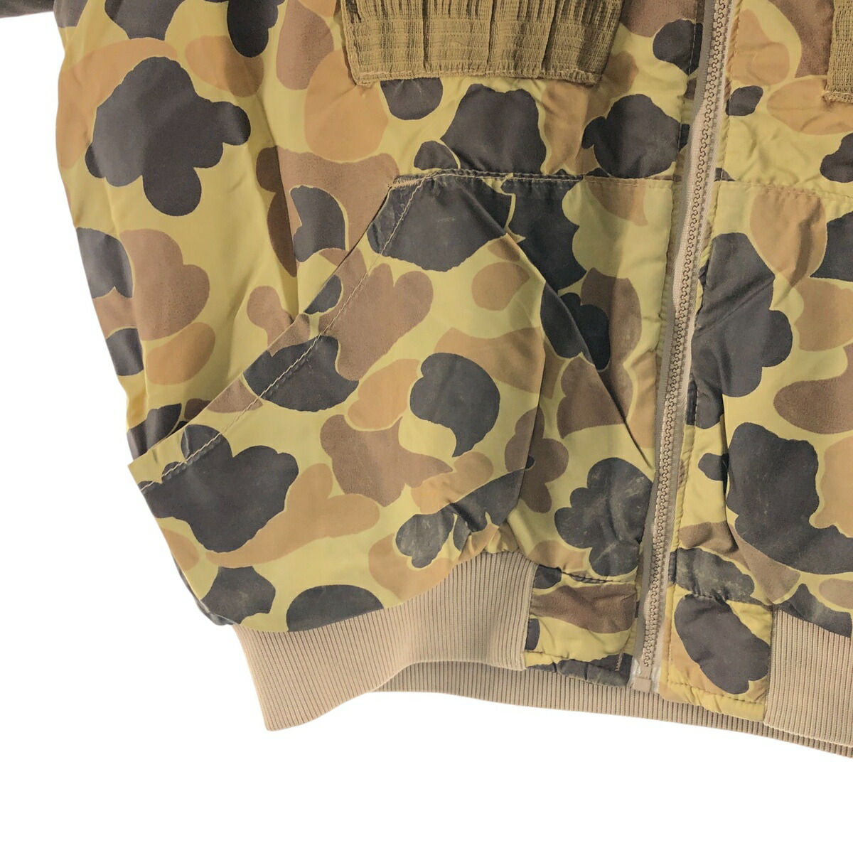 古着 70年代 コロンビア Columbia イエローストーンタグ 迷彩柄 ダック