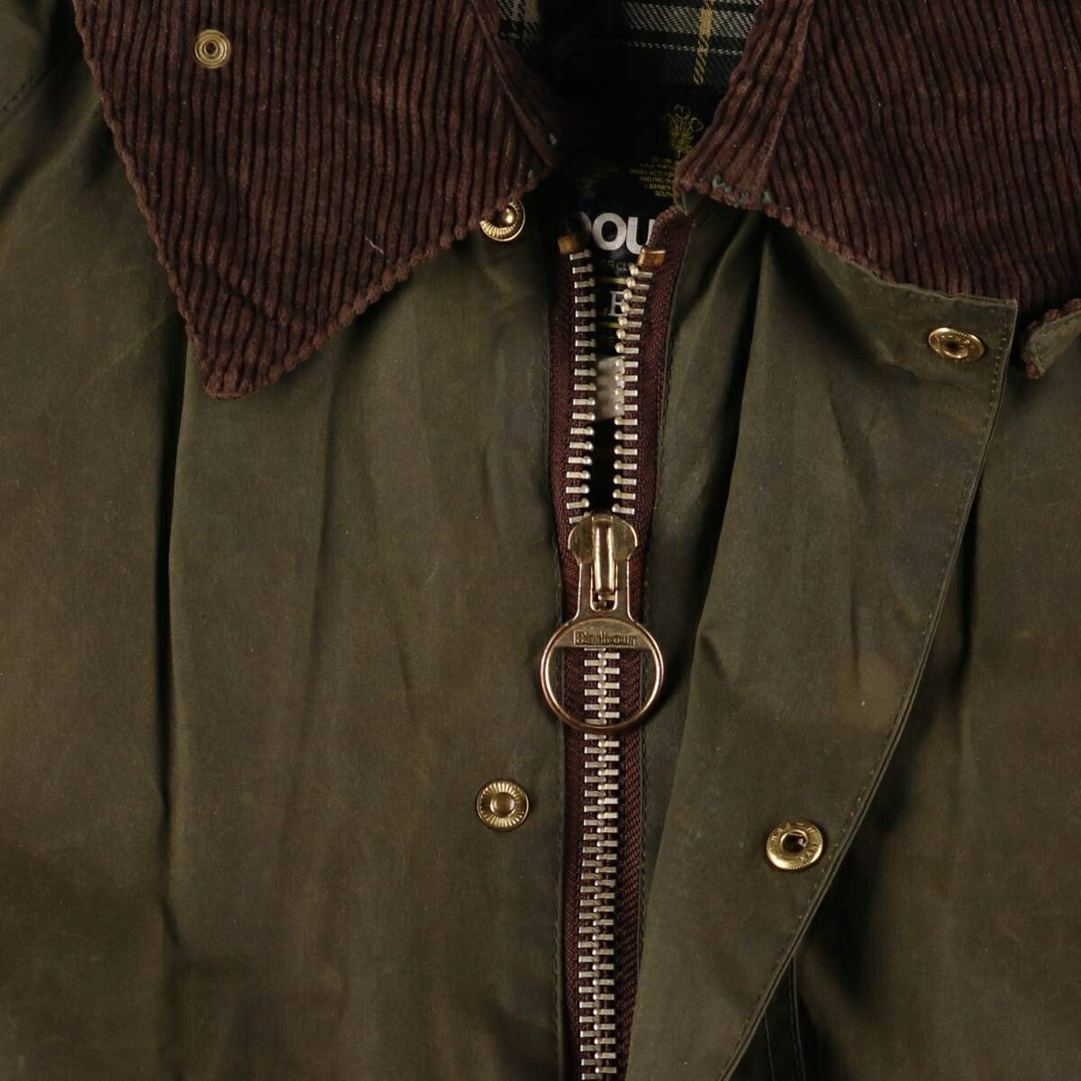 古着 80～90年代 バブアー Barbour BURGHLEY バーグレイ 旧3ワラント