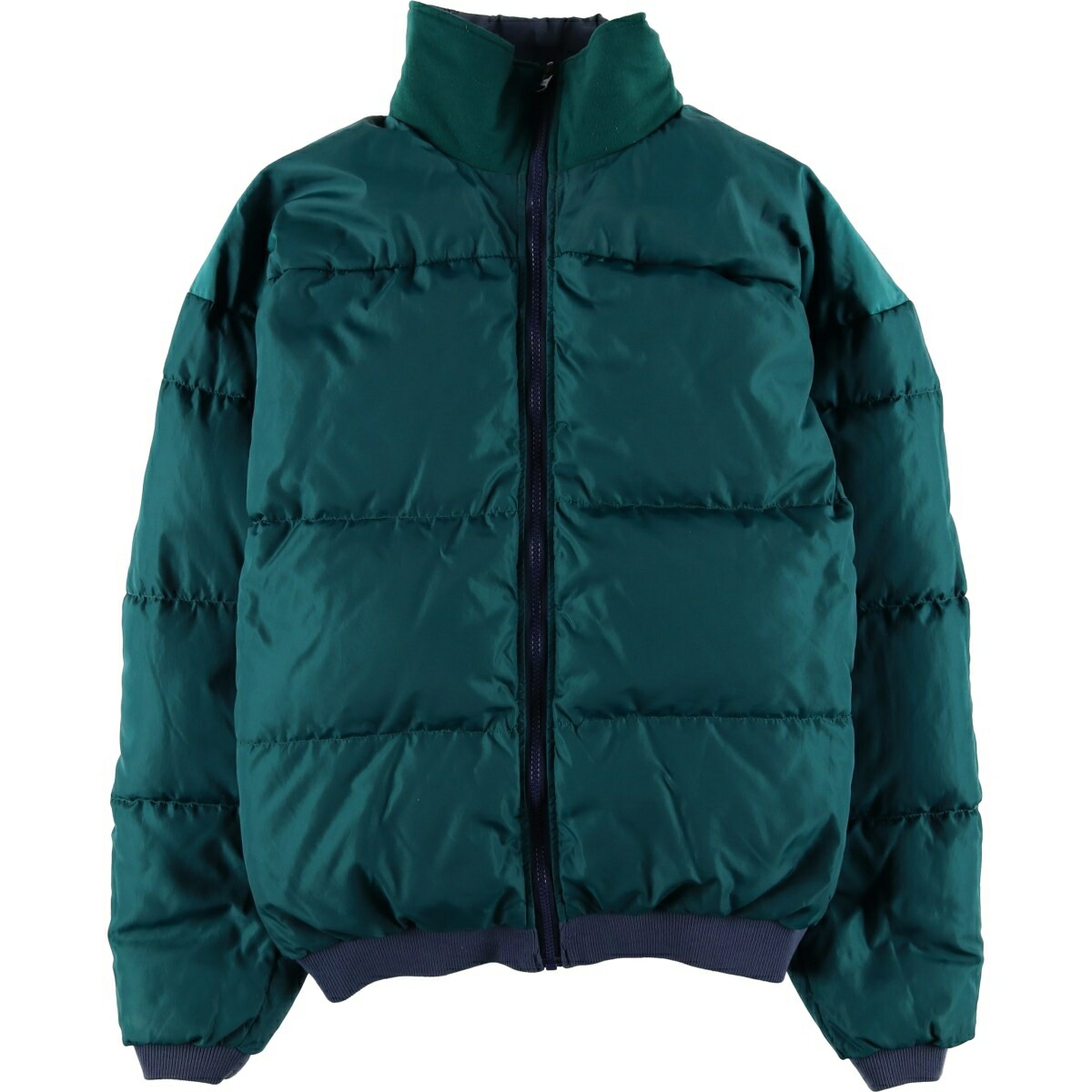 古着 90年代 コロンビア Columbia 白タグ リバーシブル ダウン