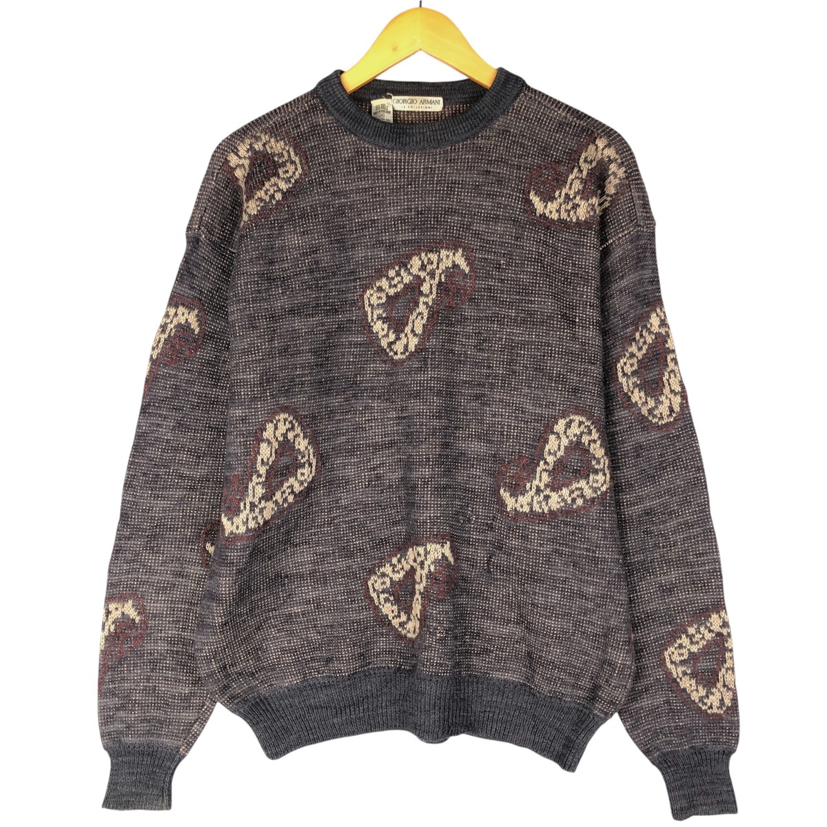 古着 ジョルジオアルマーニ Giorgio Armani LE COLLEZIONI ペイズリー