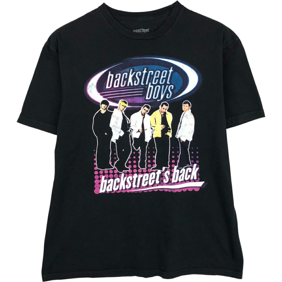 古着 BACK STREET BOYS バックストリートボーイズ バンドTシャツ バンT